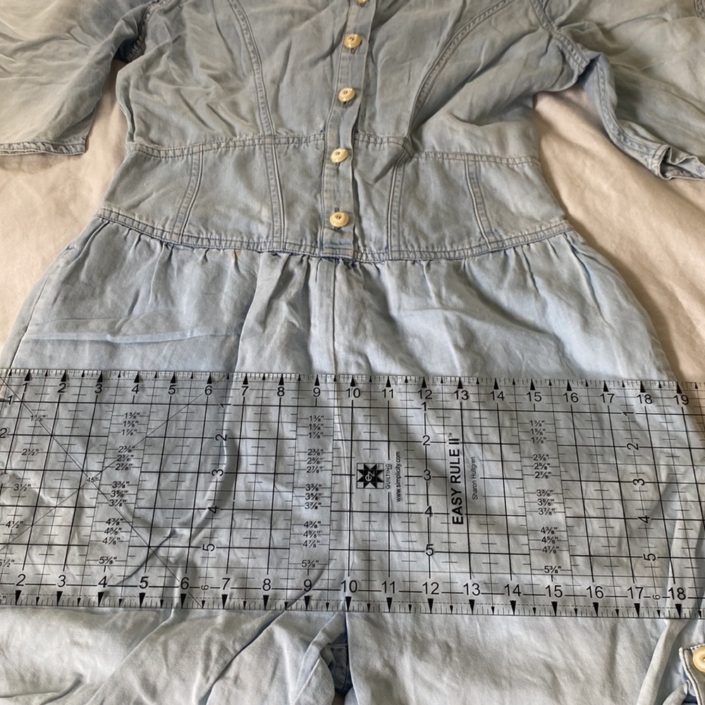 Vintage see by Chloe chambray corset romper 4 - Picture 12 of 17
